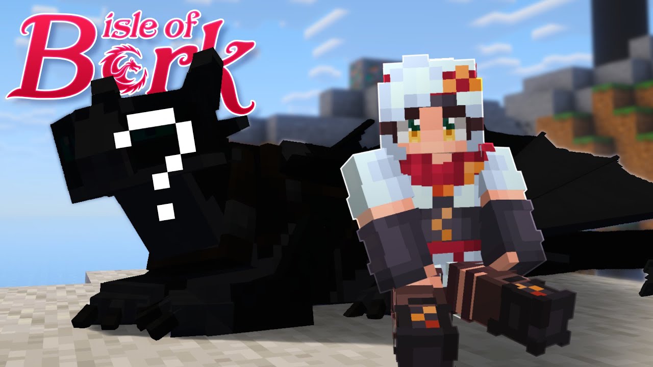 I Hatched a NIGHT LIGHT in Minecraft - Isle of Berk SMP