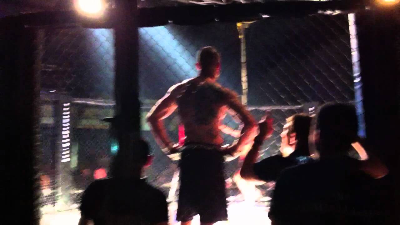 Max Henchy VS Mark Platts European championship bout, Cagemania - bust up in banus  part 1