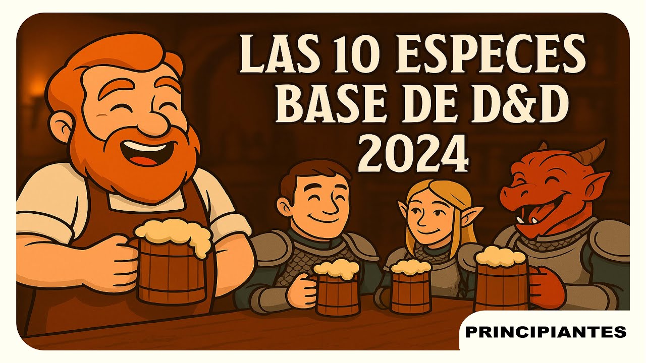 Repaso de las razas/especies del Manual del Jugador 2024 de D&D