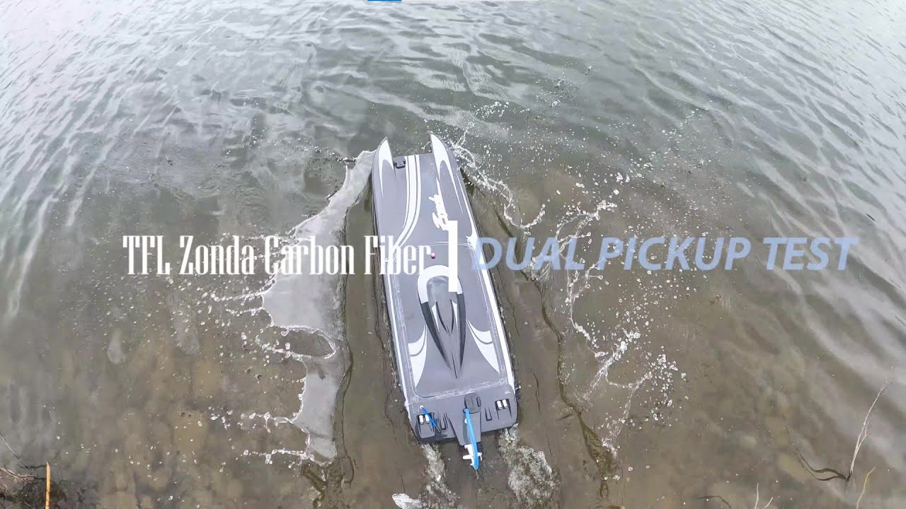 TFL Zonda Carbon Fiber Dual pickup rudder test - Cooling upgrade OSE 1133