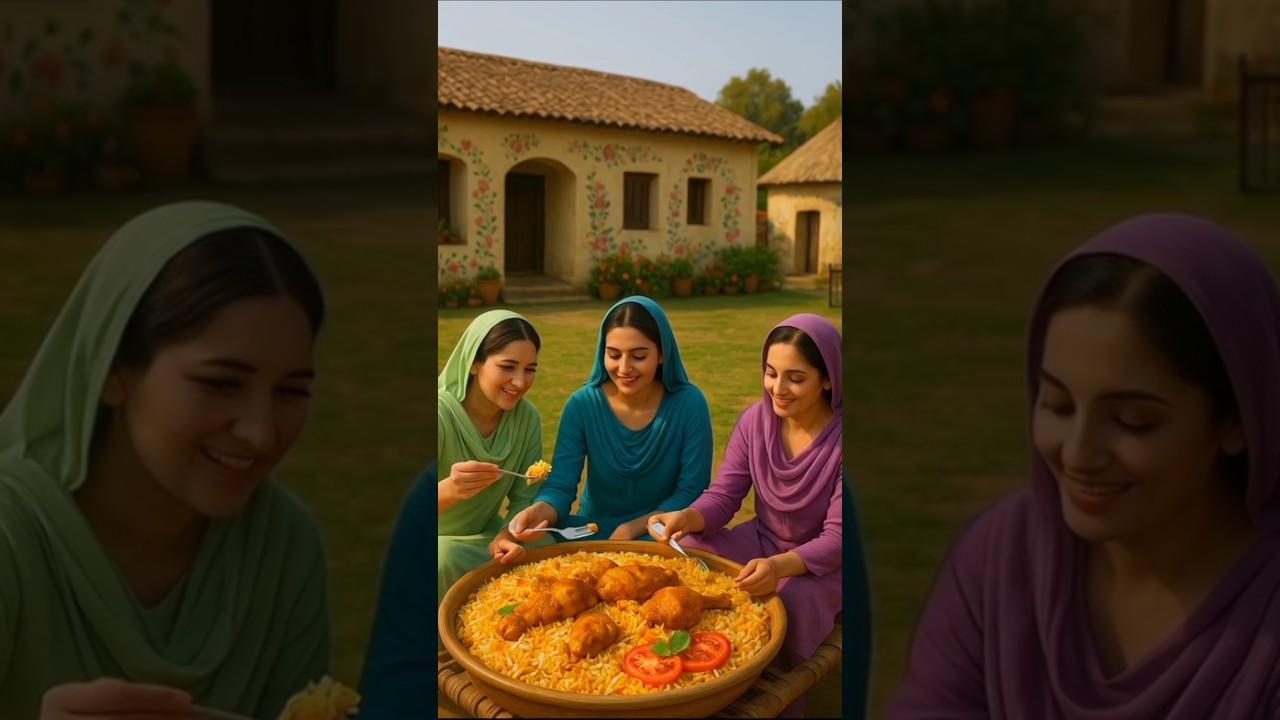 Tiny miniature Giant  women's Make Biryani Recipe #miniature#miniaturecooking #miniatureworld #ai
