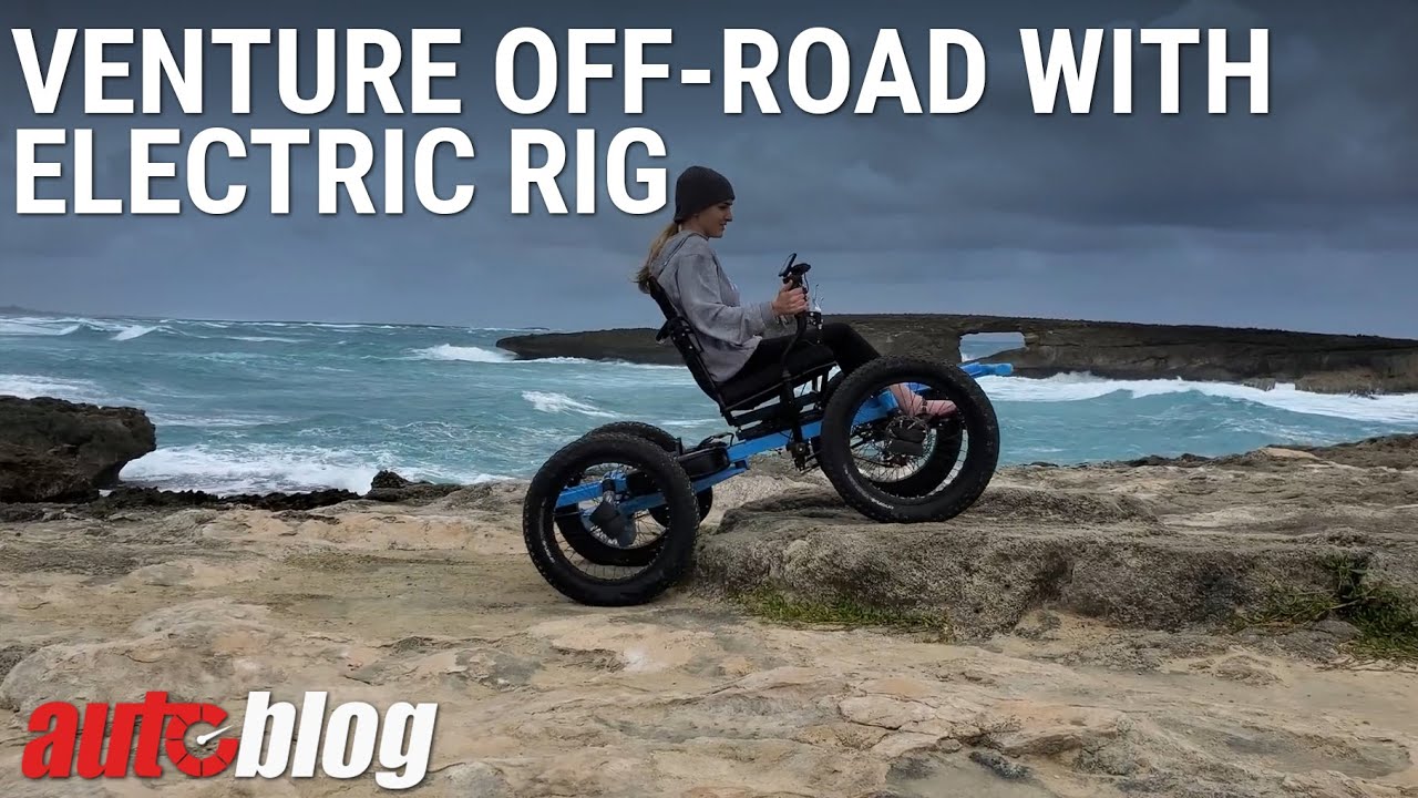 Venture off-road with this 4-wheeled electric rig