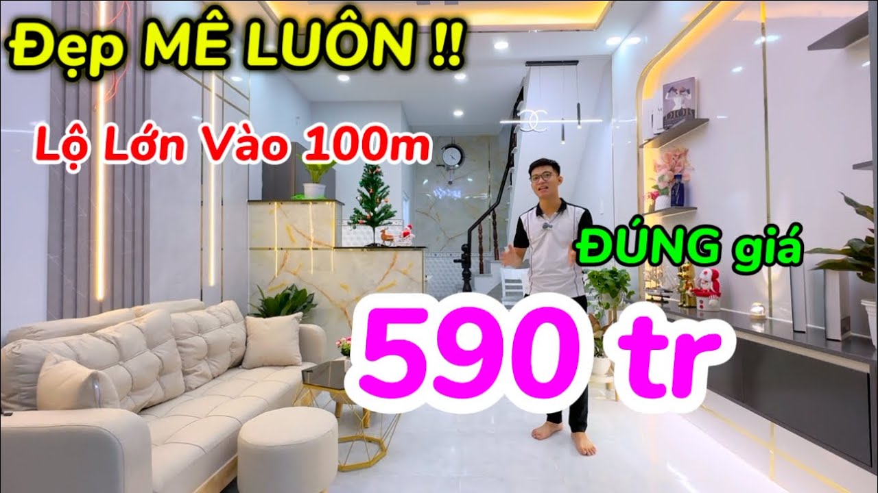 ✅RẺ ĐẸP ĐÚNG NGHĨA  👉590 triệu Nguyên Căn Lộ lớn 835B vào 100m - Nhà Đẹp Giá Rẻ Văn Long Bình Chánh