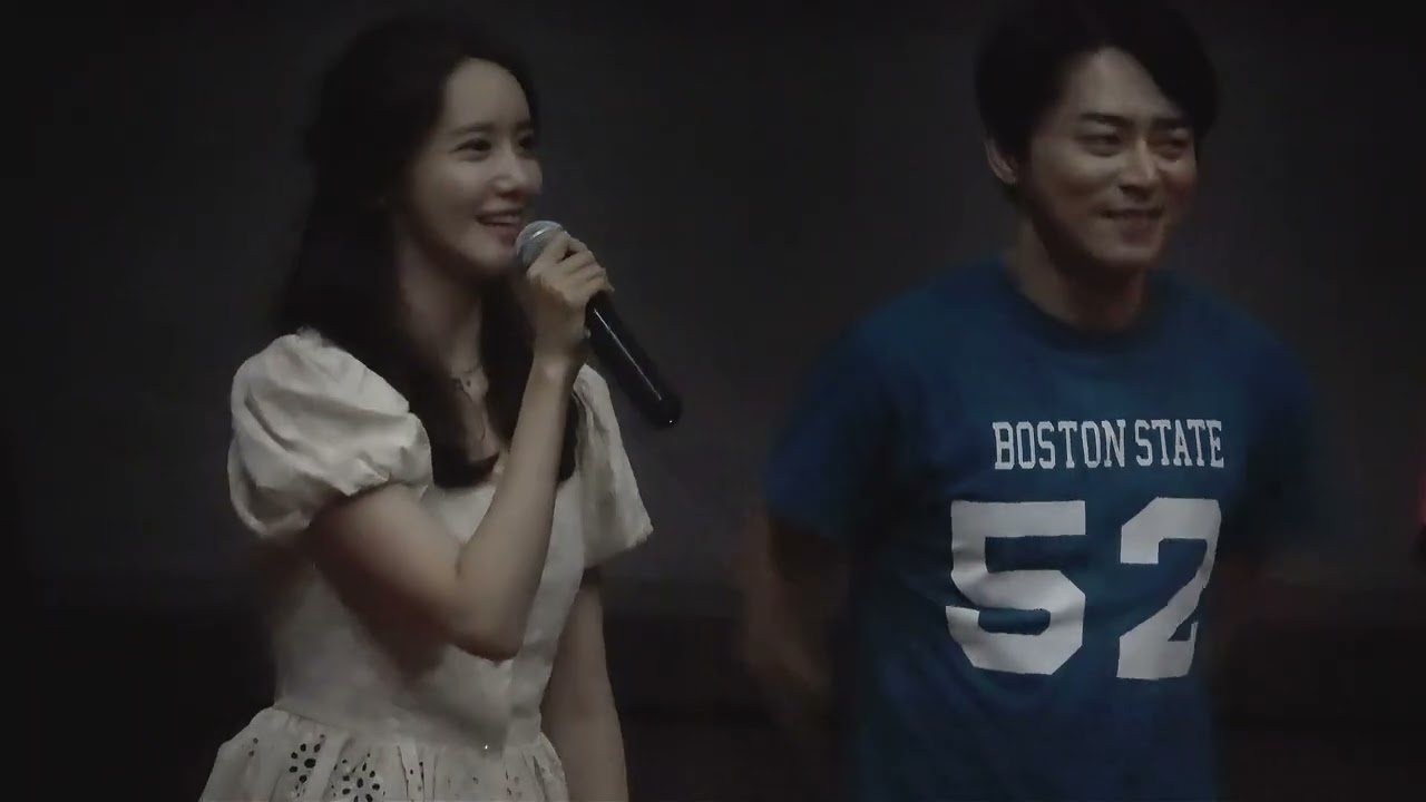 20190811 엑시트 무대인사 영등포 마지막관 (with.이상근감독님장난) #영화 #엑시트 #무대인사 #윤아 #이상근 #김지영 #강기영