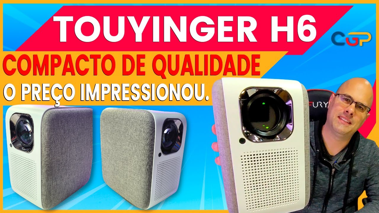 TOUYINGER H6. UM PROJETOR COMPACTO QUE SUPEROU NA QUALIDADE E PREÇO! Geek246