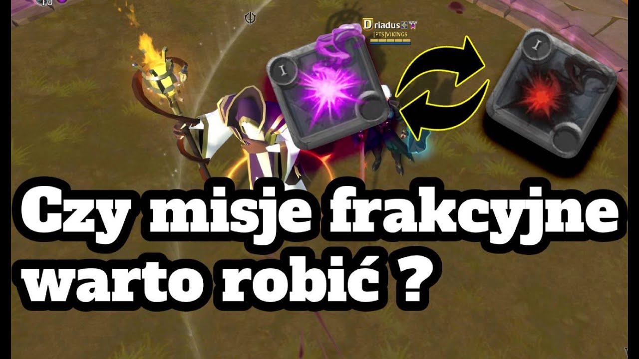 Misje Frakcyjne, ile można na nich zarobić - Albion online Frakcje # 01