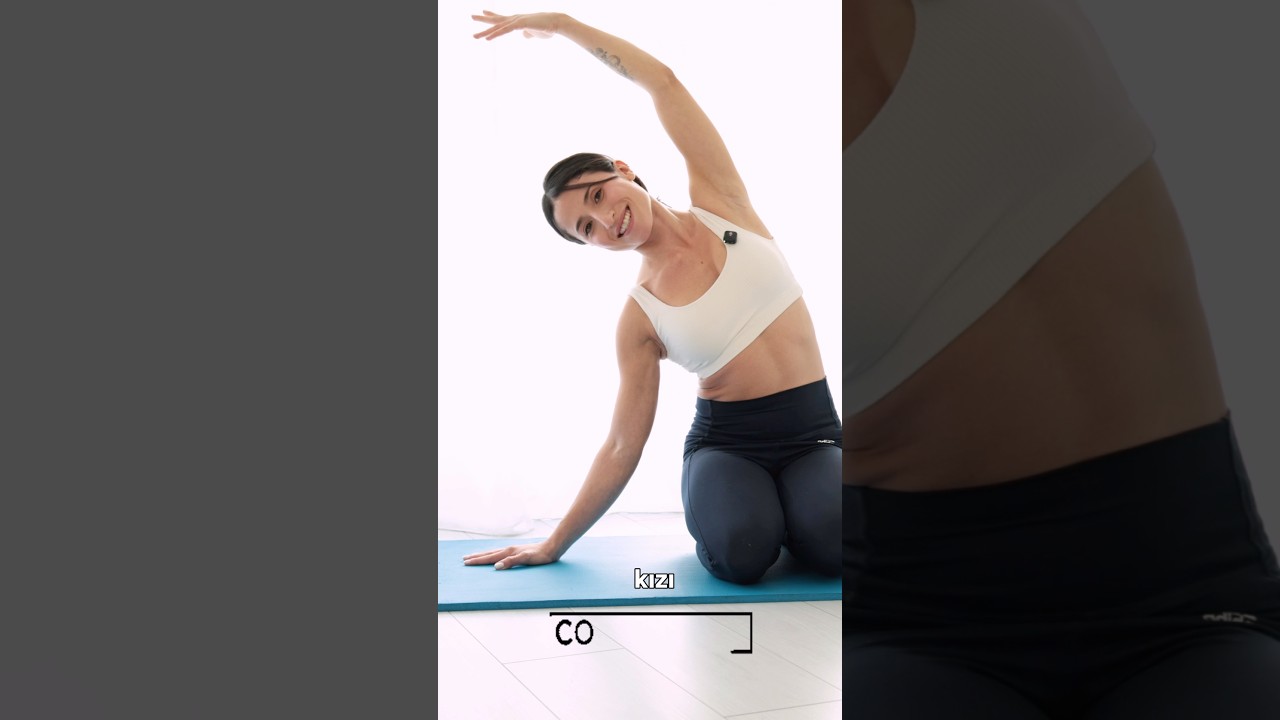 Full ders YouTube&rsquo;da 💪 #absworkout #belinceltme #coreworkout #evdepilates #homeworkout #alignorafit