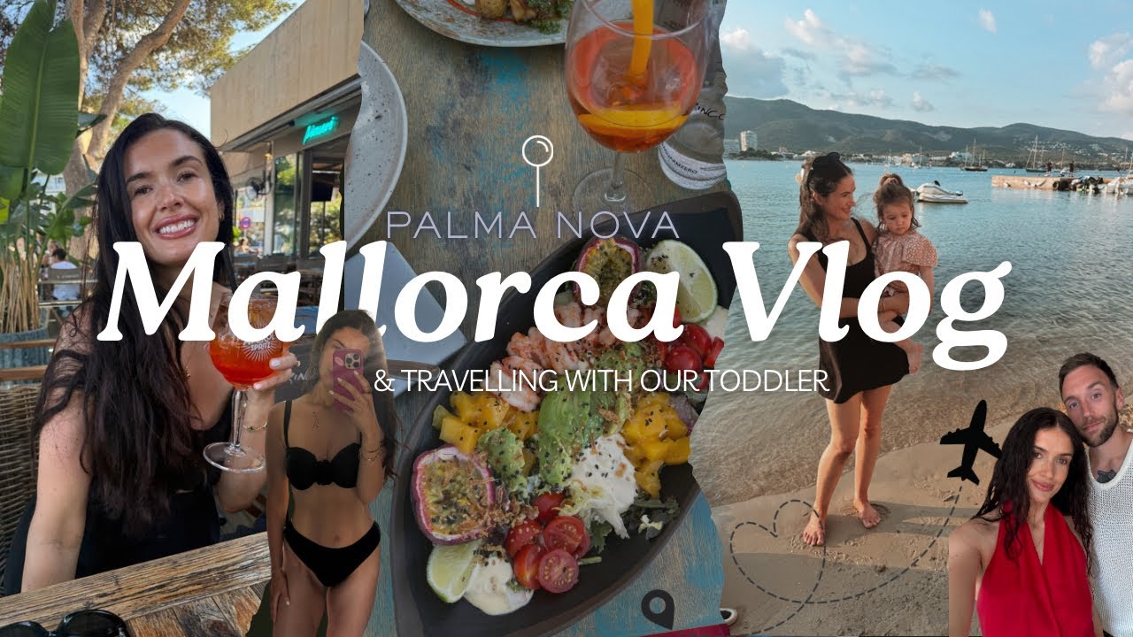PALMA NOVA MALLORCA VLOG | where to eat & what we did on our family holiday! *screen time free*
