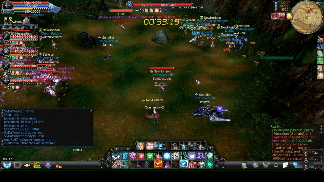 CABAL ONLINE ( NA ) - Saintjacques vs ResitGOd aka Cloud
