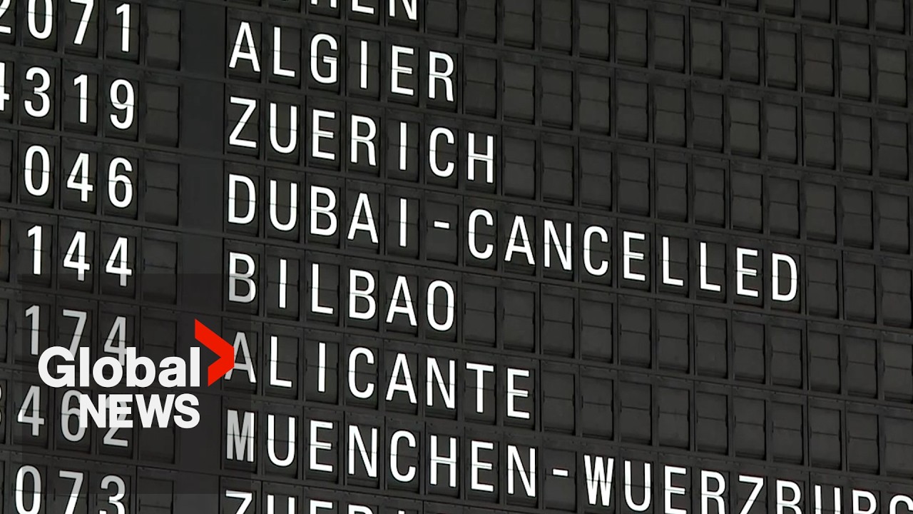 Passengers stranded at airports across the globe amid Iran crisis