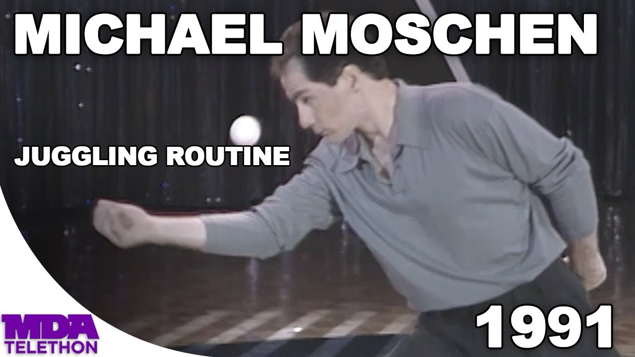 Michael Moschen - Juggling Routine (1991) - MDA Telethon