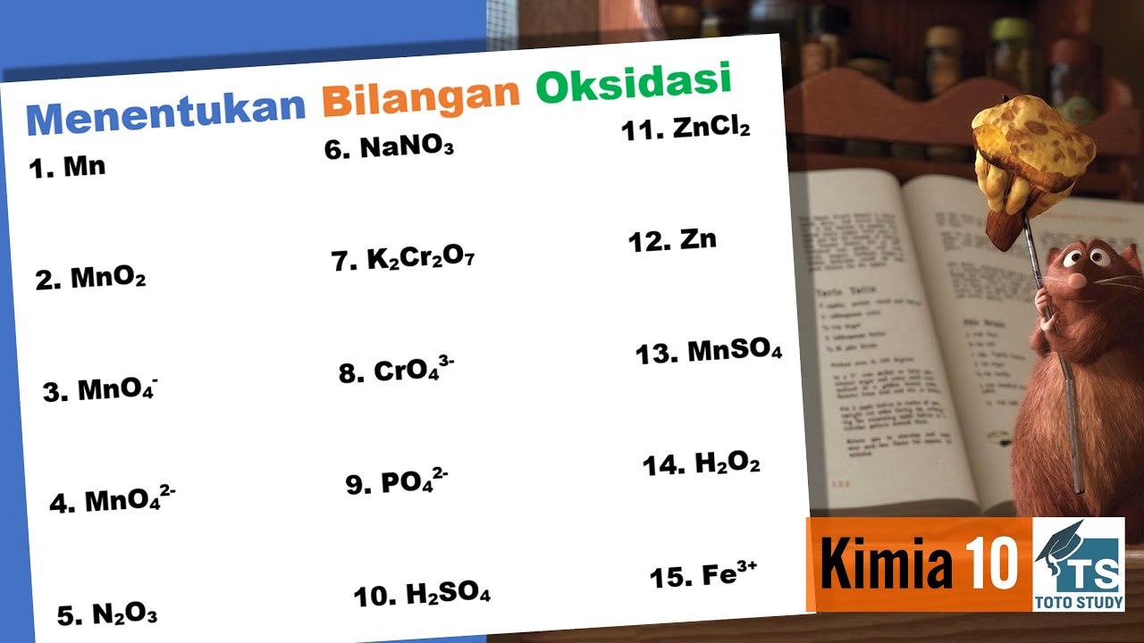 Menentukan Bilangan Oksidasi
