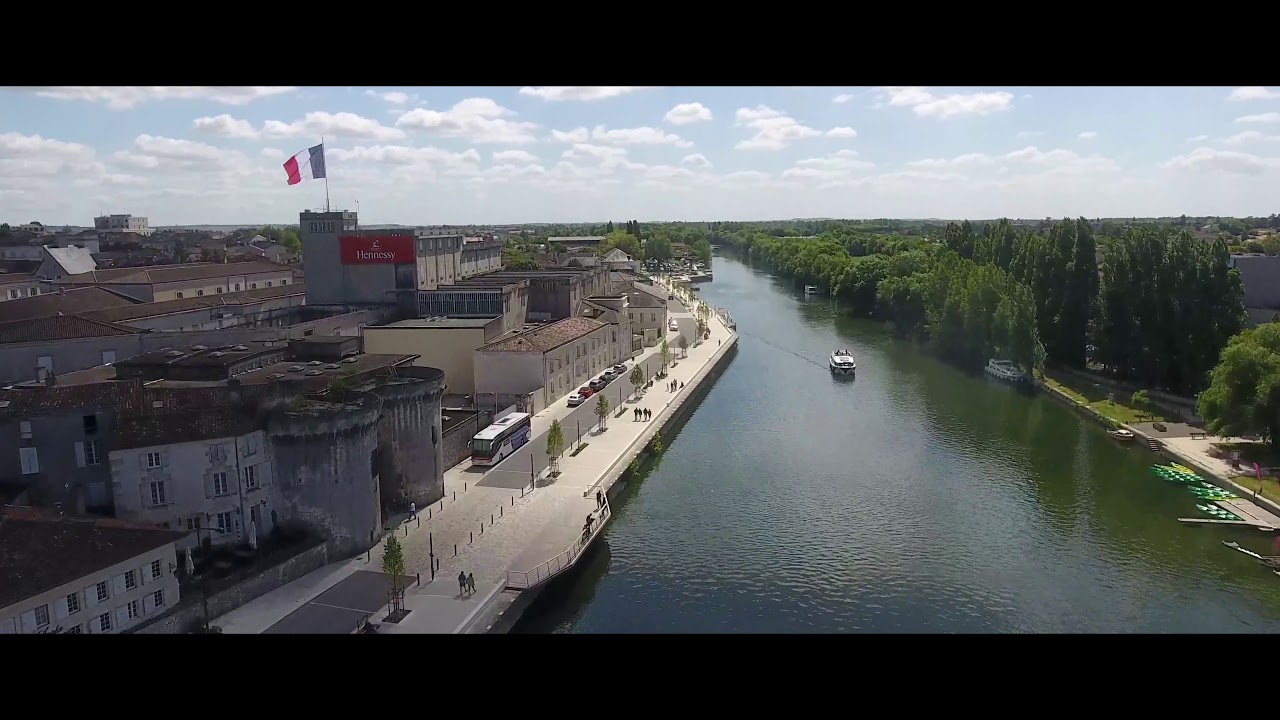Cognac I Drone footage