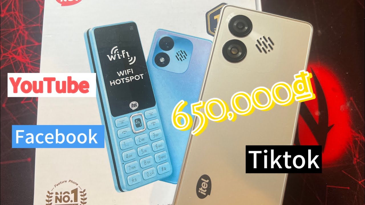 Mở hộp điện thoại 4g giá rẻ Neo R60+ ( itel it9310 ) kim luôn cục phát wifi