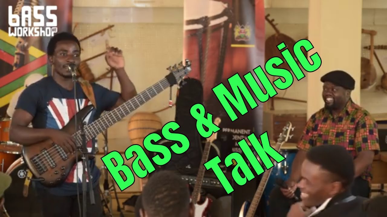 Bass and Music talk with Moise Basinza at Bass Workshop KE 1