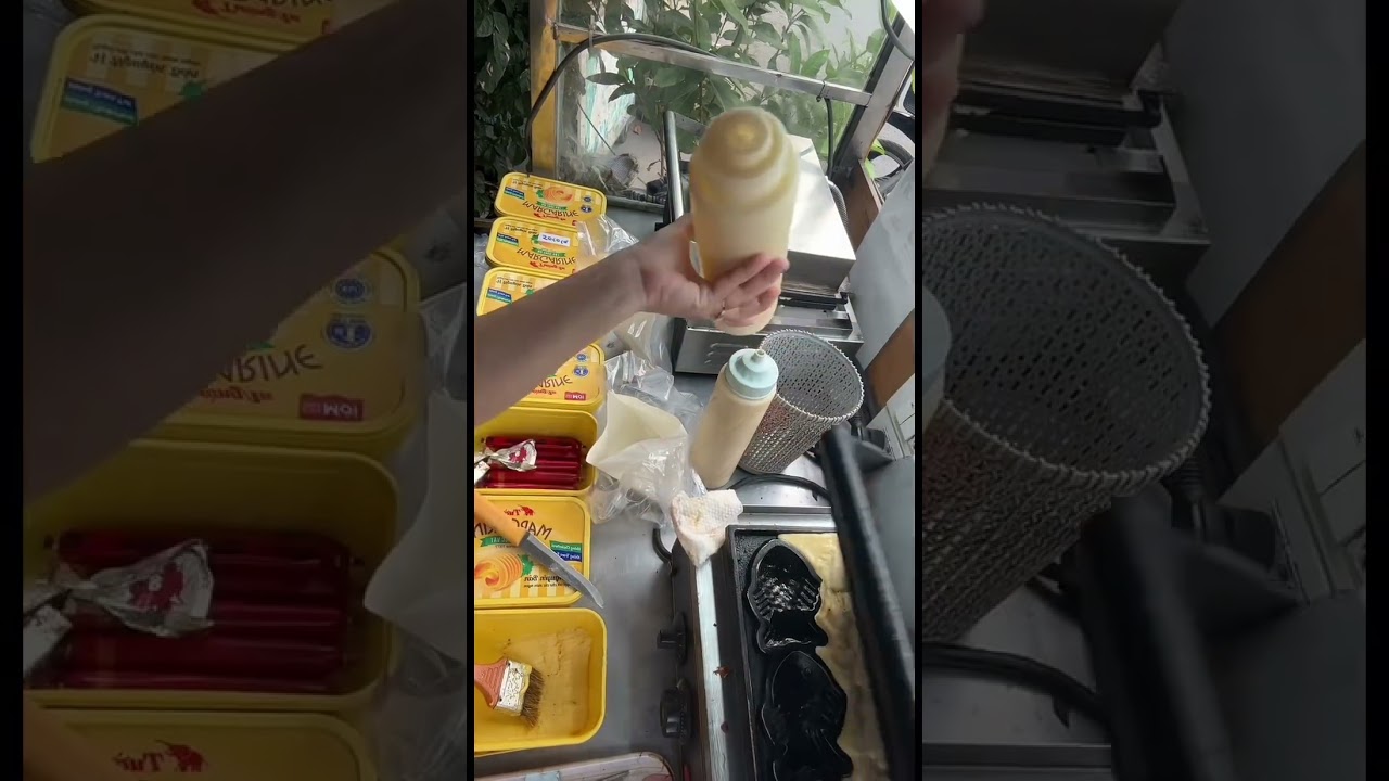 Công thức bánh cá #taiyaki #food #fastfood #streetfood #foryou #foodie 