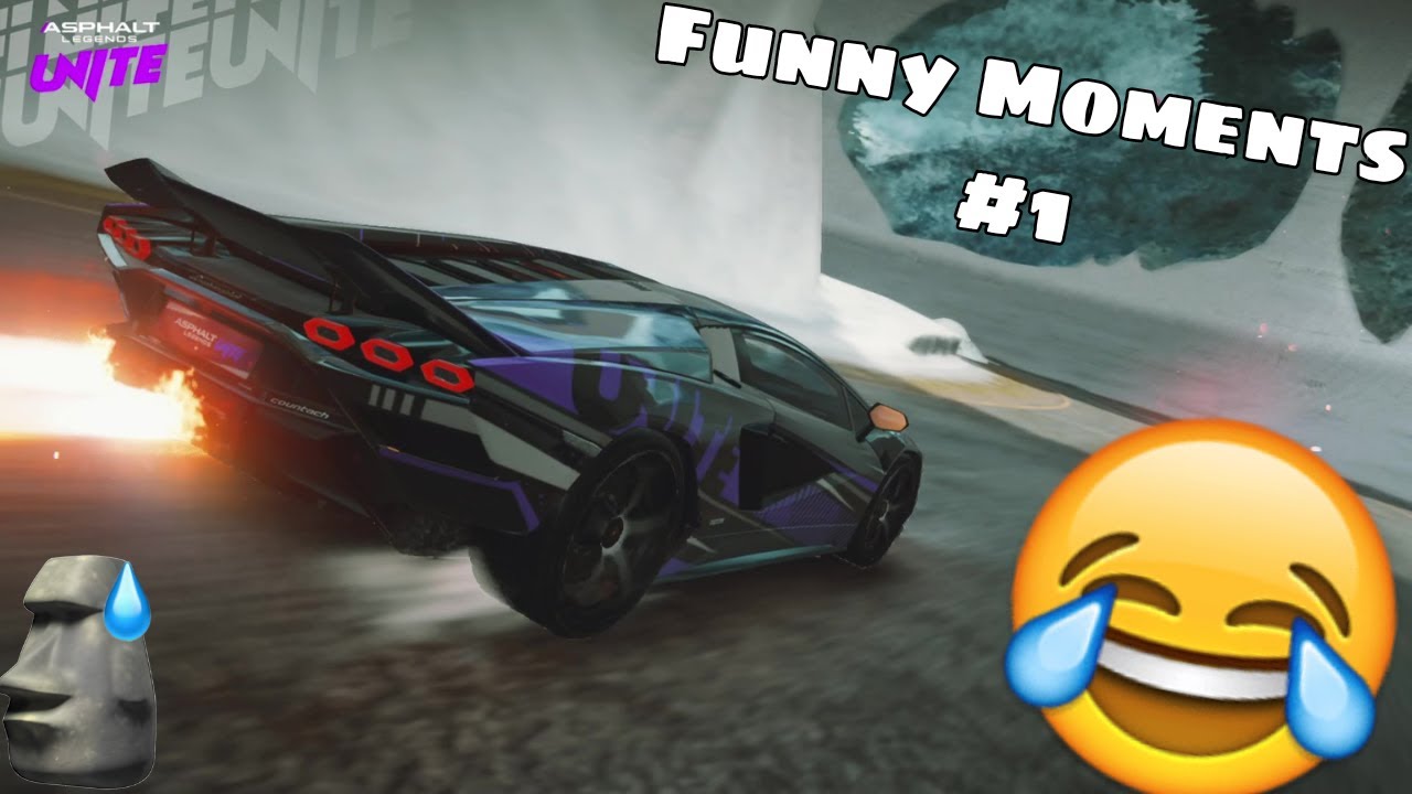 Asphalt Legends Unite - Funny moments #1 (stunts, fails and memes)