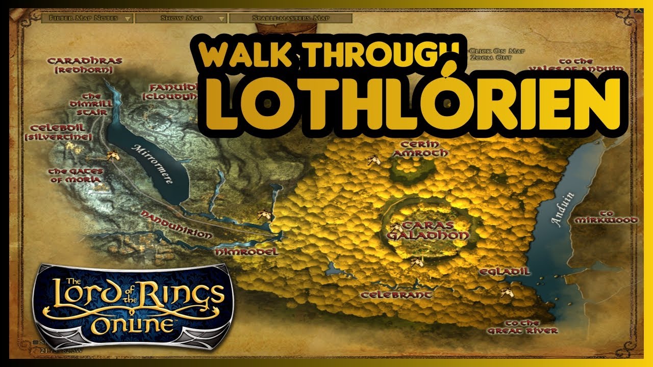 LOTHLÓRIEN - WALK THROUGH  - LOTRO 2021
