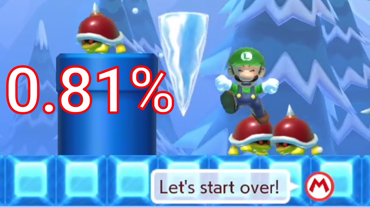 Я получил уровень 0,81% в режиме VS? — Многопользовательский режим Mario Maker 2