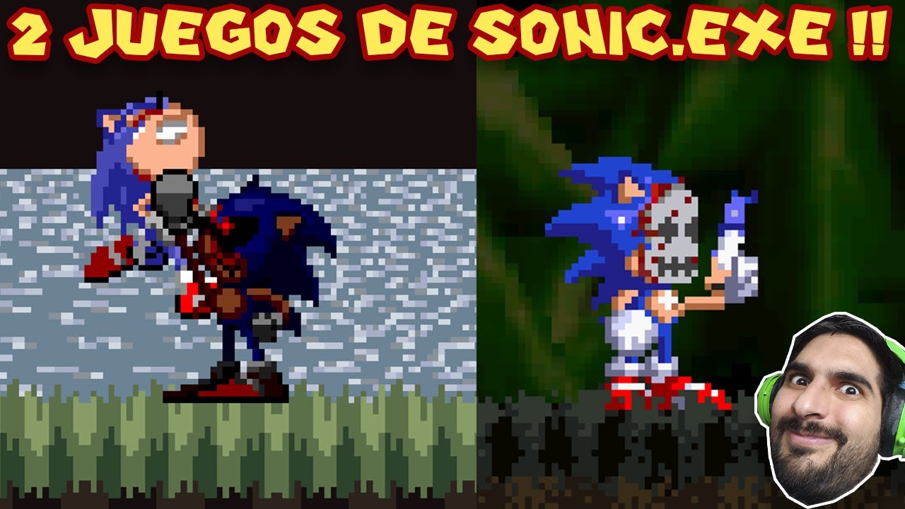 2 JUEGOS DE SONIC.EXE... QUE EMPIECE EL HORROR !! - Videojuegos Aterradores con Pepe el Mago