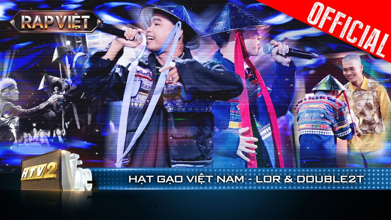 LoR - Double2T mang âm hưởng dân gian vào bản rap Hạt Gạo Việt Nam | Rap Việt 2023 [Live Stage]