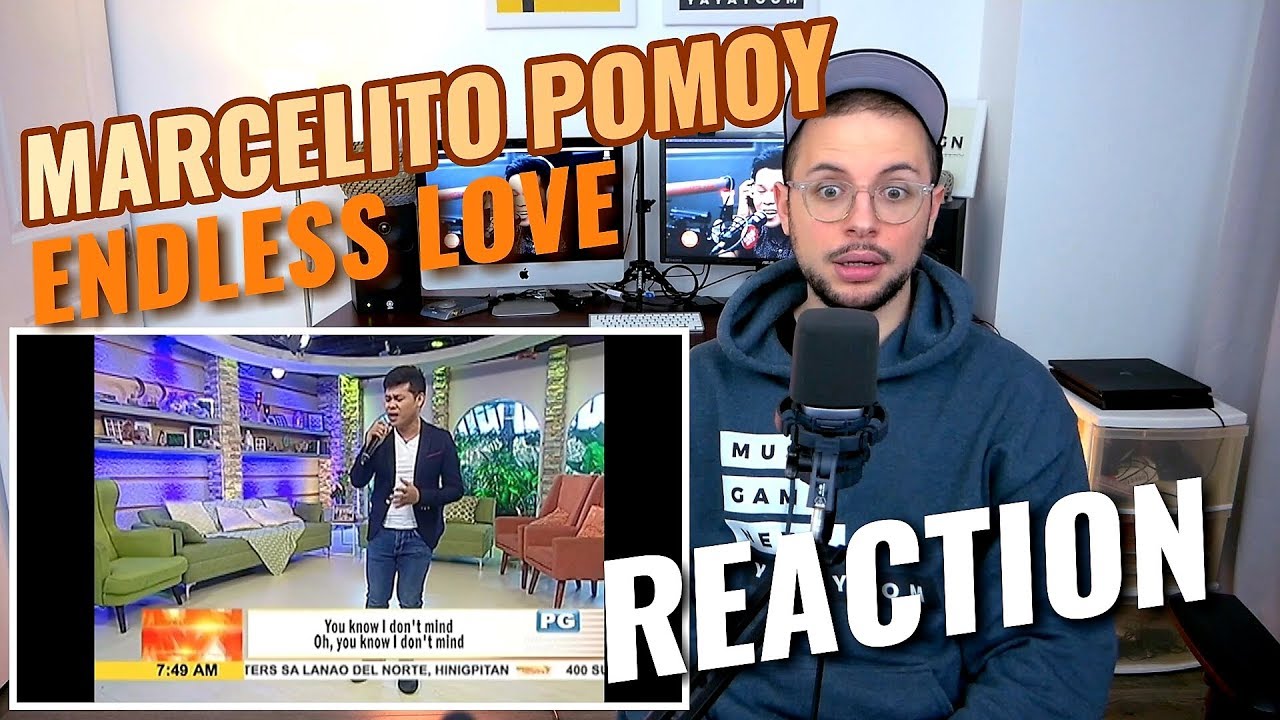 Marcelito Pomoy - Endless Love | REACTION