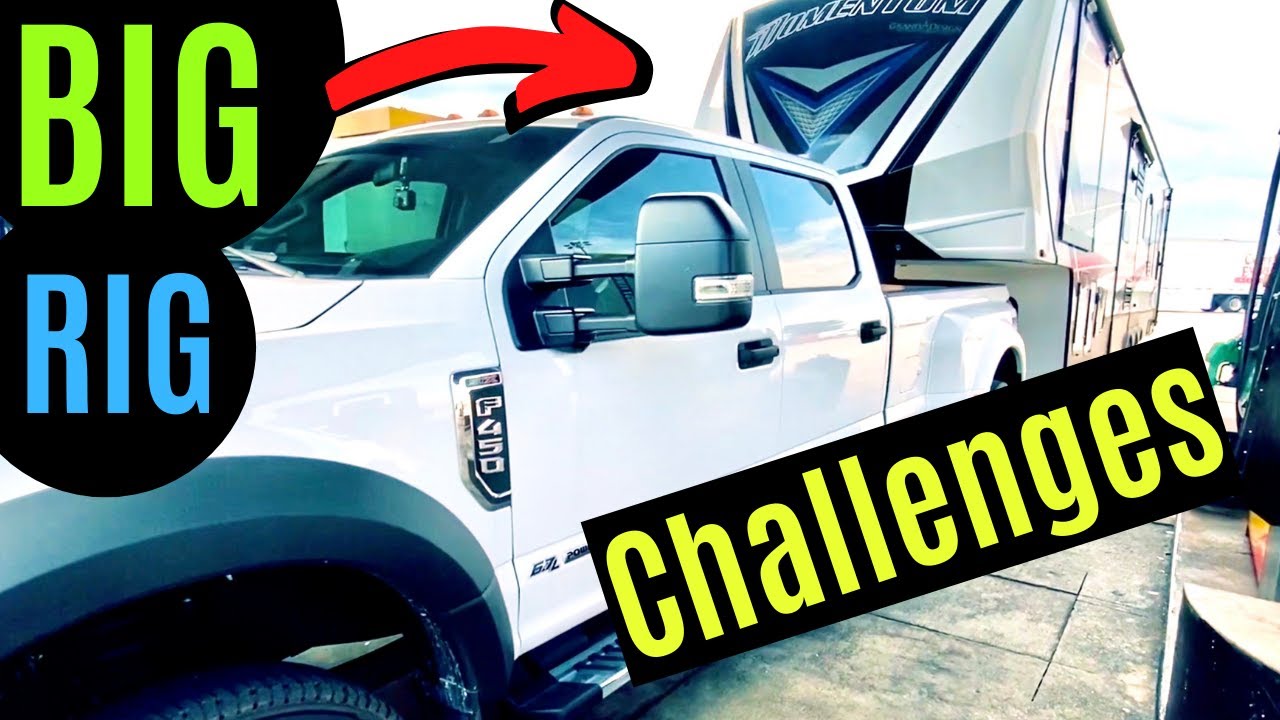 CHALLENGES TOWING A BIG RV! FORD F450 vs MOUNTAIN! RV LIVING FULL TIME