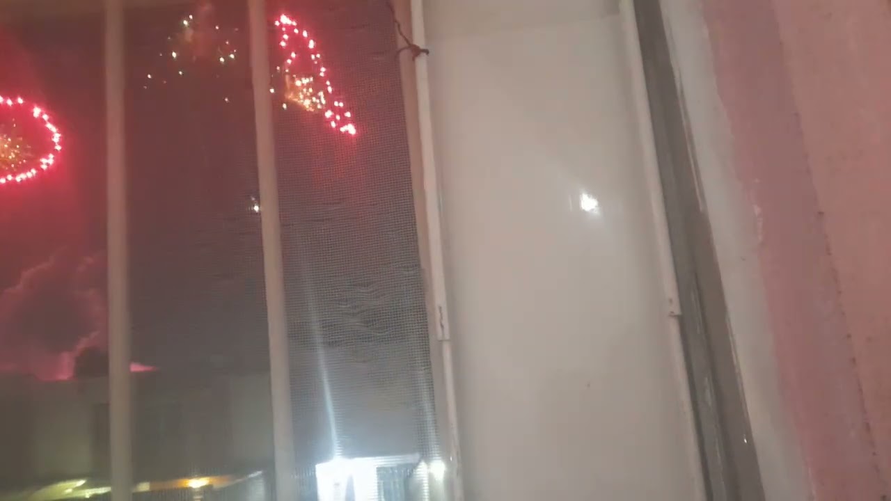 Se escuchó muy fuerte los cohetes 
