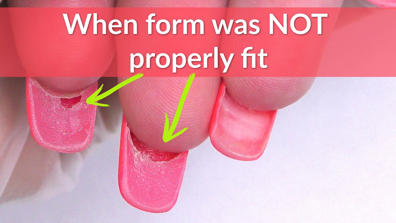 Gel Nail Extensions Fill - Lifting & Cracks