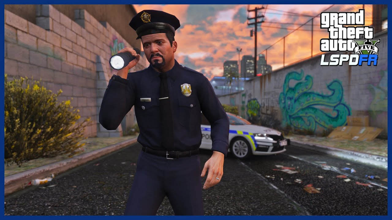 NOČNÍ SLUŽBA ČESKÉHO POLICISTY V GTA 5! (GTA 5 Módy)