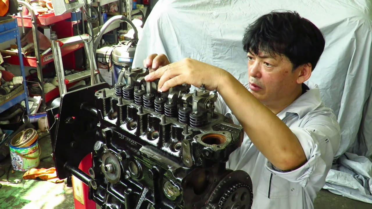 ローバーミニ12A型エンジンの組み上げ part④   ROVER  MINI 12Atype engine ～シリンダーブロックとヘッドの合体+カムチェーン装着～