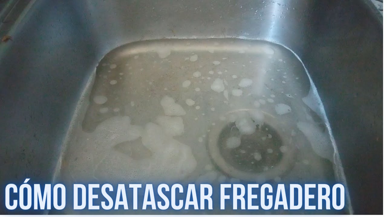 ✅ Cómo desatascar el fregadero de la cocina