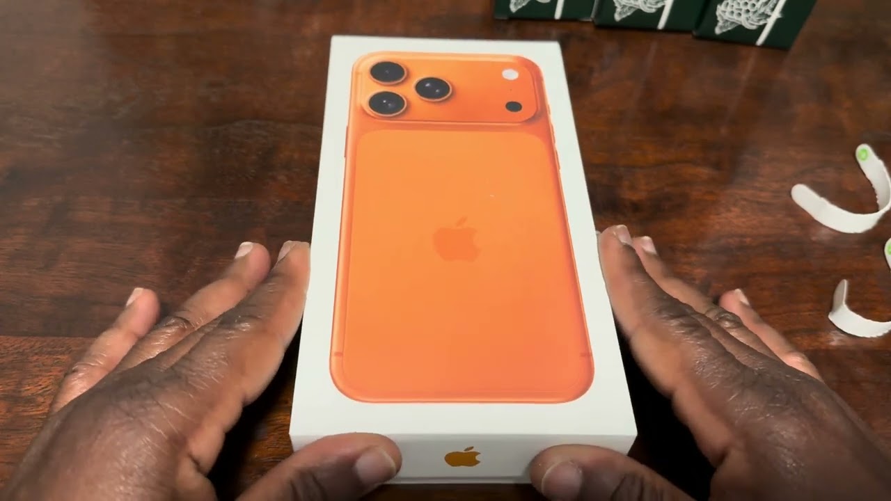 iPHONE 17 PRO MAX UNBOXING 