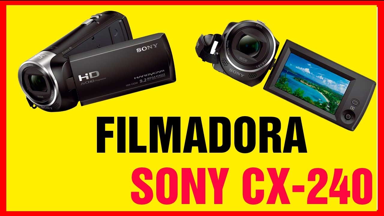 Filmadora Sony Handycam HDR-CX240 – Full HD- Filmadora Boa para Vlogs: Análise e Review [PT-BR]