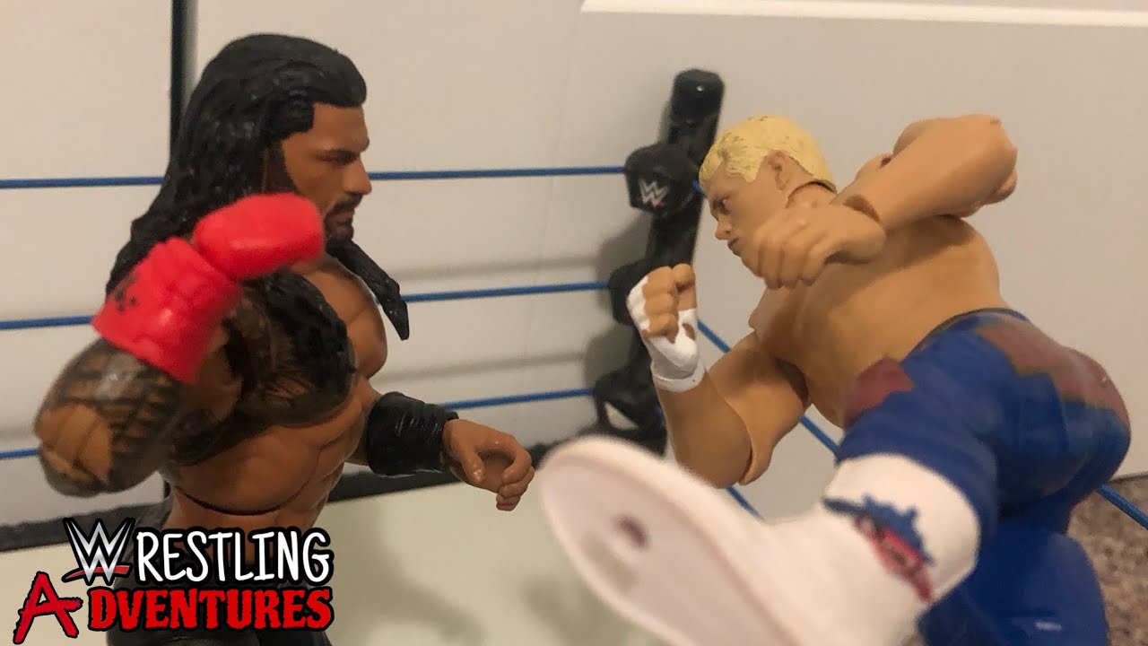 Roman Reigns vs Cody Rhodes - WWE Championship: The Wrestling Adventures Show