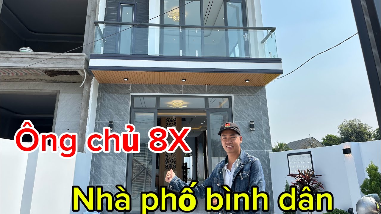 Bến Lức - nhà phố 5m#30m xây mới tại Phước Lợi (. Long An)