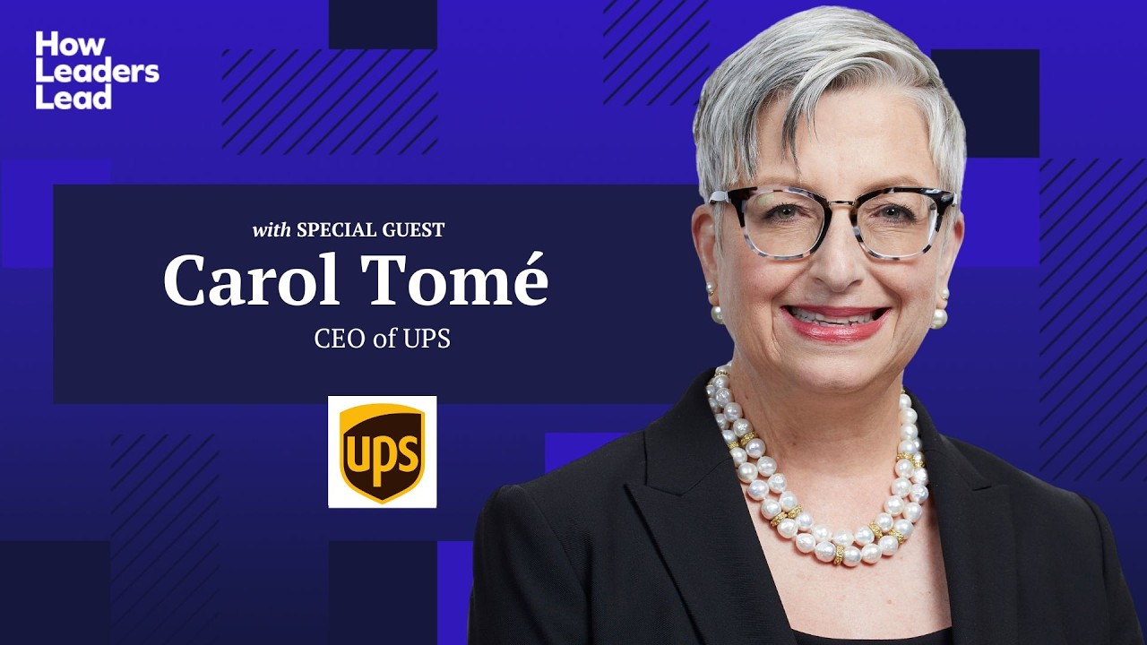 UPS CEO Carol Tomé Breaks the Myth: Kindness Fuels Success