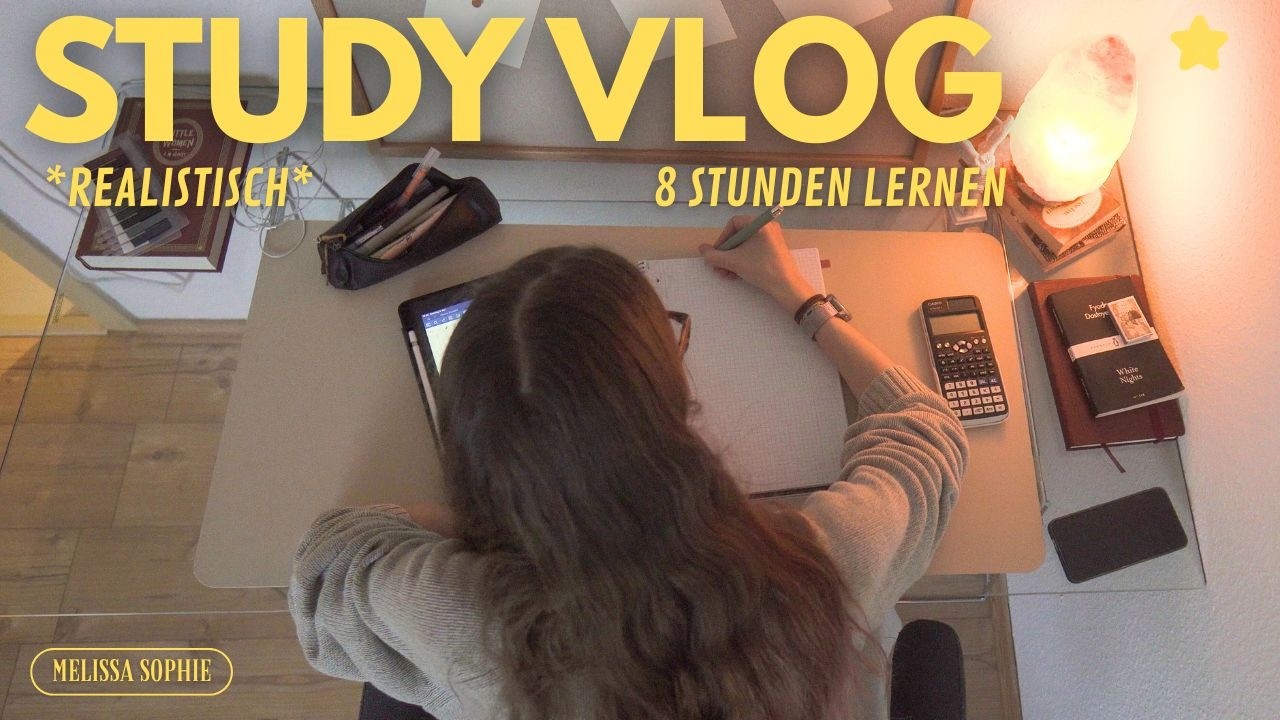 8 Stunden Lerntag | Statistik lernen & Kopfschmerzen | UNI VLOG