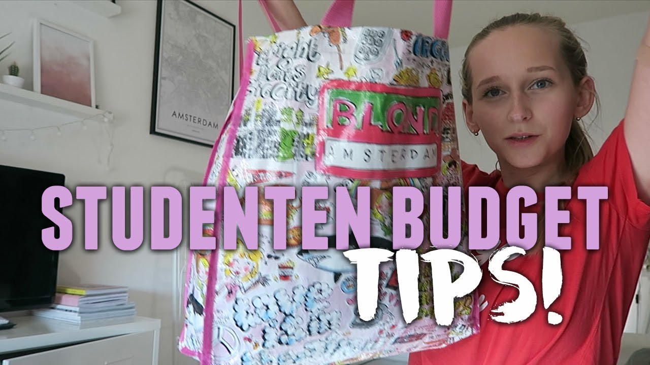 HOE MEGA VEEL GELD BESPAREN ALS STUDENT?? ♡ STUDENTEN WEEKVLOG 48