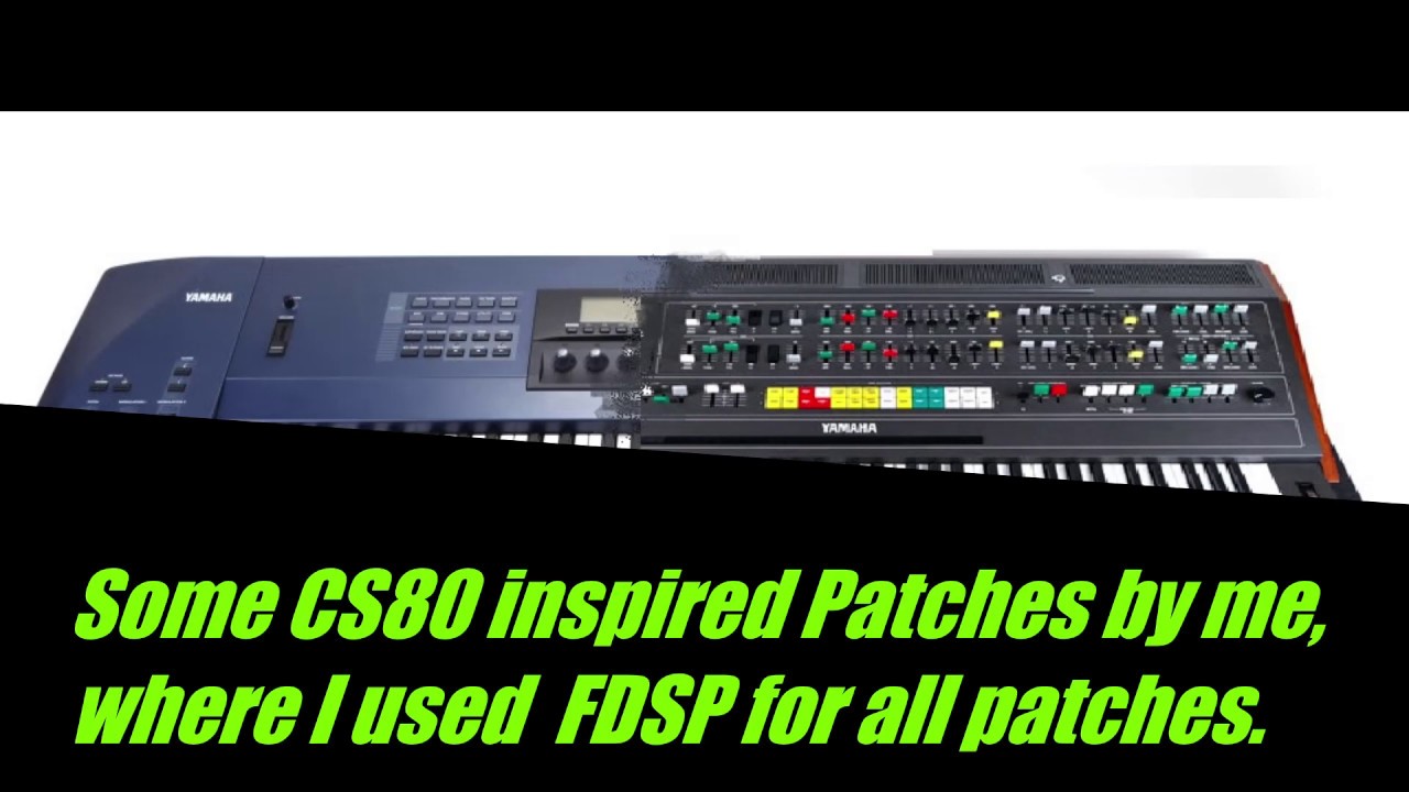 Yamaha EX5 CS80 World FDSP
