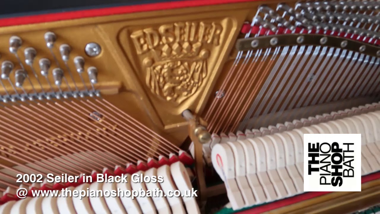 2002 Black Gloss SEILER 116 Primus @ The Piano Shop Bath