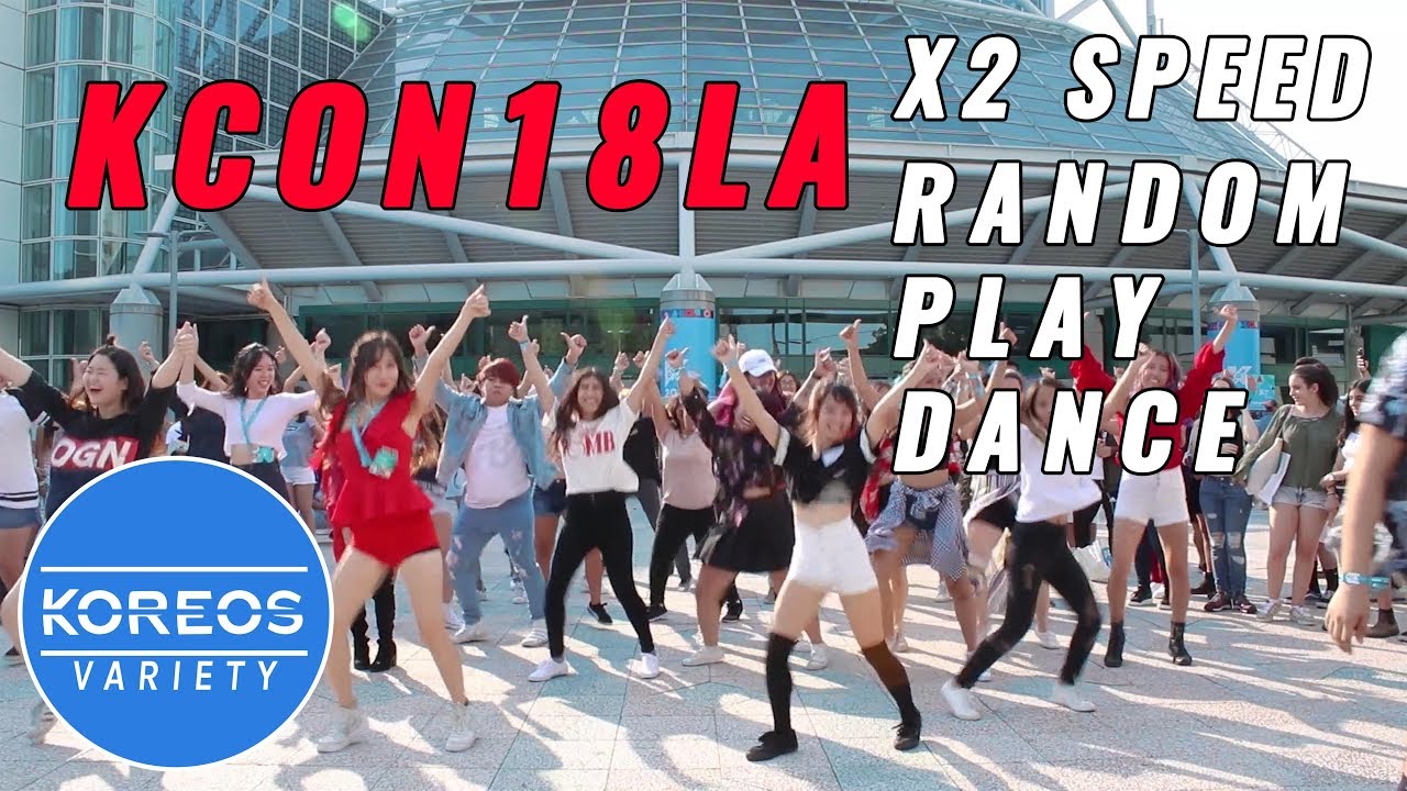 [K-POP IN PUBLIC] 2X Speed Random Play Dance Challenge at KCON18LA