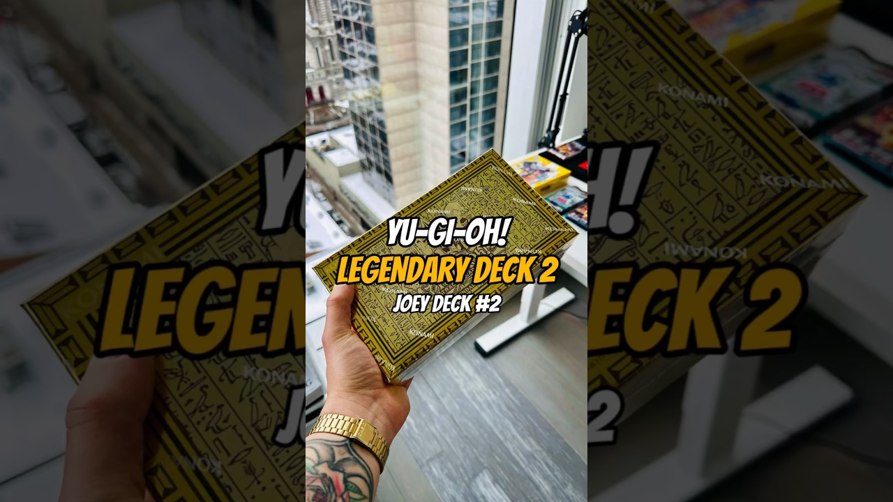 OPENING YU-GI-OH! : LEGENDARY DECK 2 - JOEY DECK #yugioh #opening #asmr #short #shorts #joey