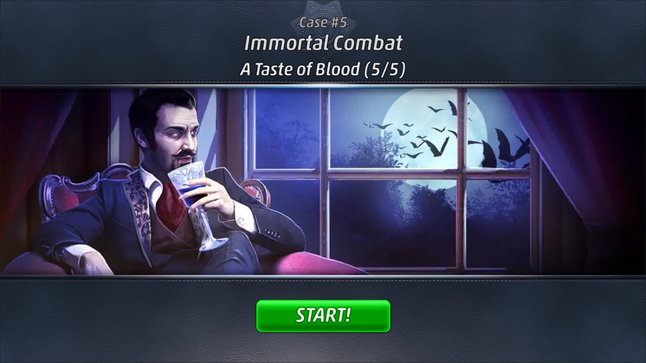 Criminal Case: Supernatural Investigations Case #5 | A Taste of Blood (5/5)
