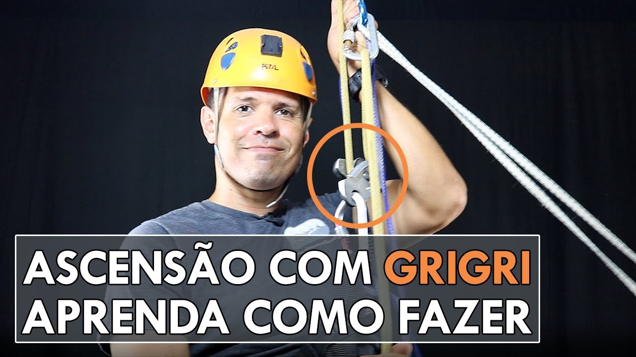 Técnicas Gerais - Ascensão com o Petzl Grigri e Tibloc (aprenda)
