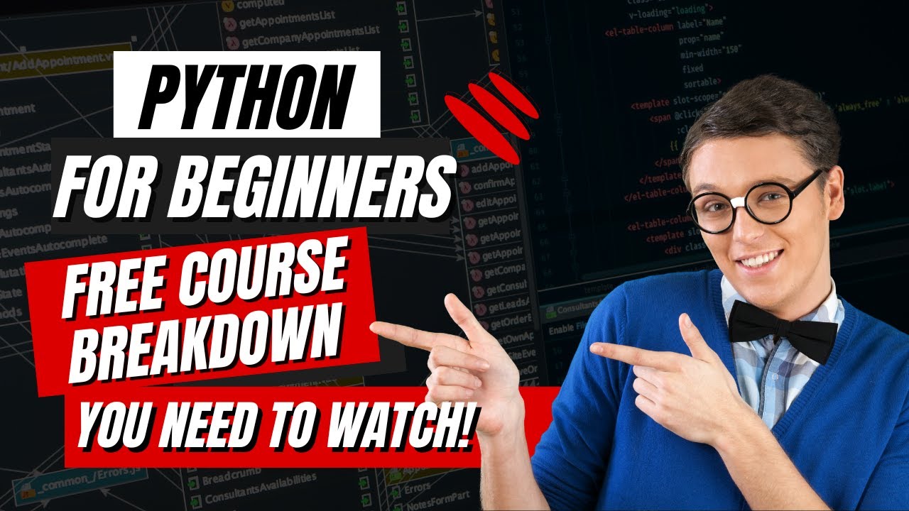 Python for Beginners: Free Course Breakdown You Need to Watch!