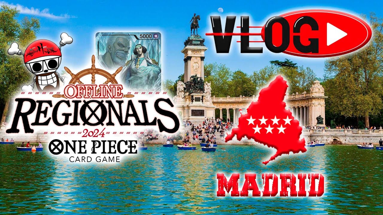 APAREZCO EN EL STREAM DEL REGIO DE MADRID | VLOG REGIONAL DE 512 | OPTCG