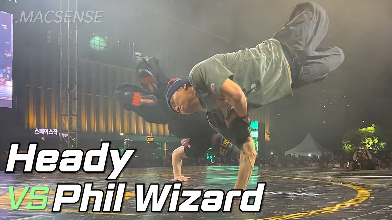 Bboy Heady vs Bboy Phil Wizard // BIBC 2025