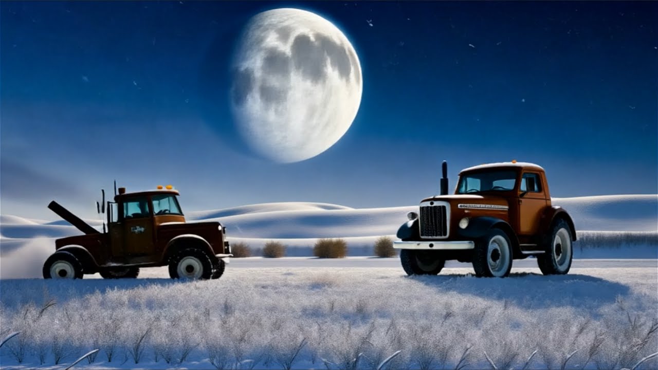 Tractor Tipping in the Snow! | Cars Remake
