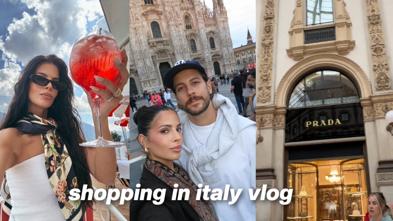 MAJOR shopping spree in Italy 2025 | Travel Vlog